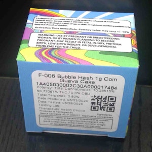 Brick Hash - Old School Hash-Lebanese Brick Hash -Indica- G-13-1g-THC 41.74%