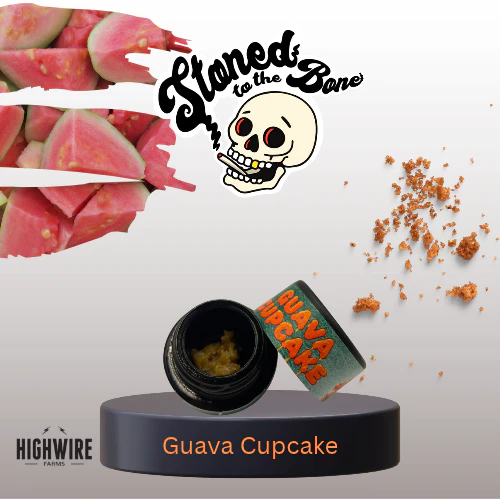 Stoned to the Bone - Stoned To The Bone Guava Cupcake Live Hash Rosin 1g Main Image