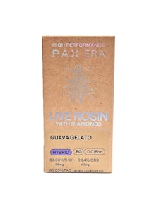 PAX - Guava Gelato | Live Rosin Cartridge | 0.5g | Pax