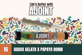 1g Guava Gelato x Papaya Bomb Pre-Roll - Humble Root