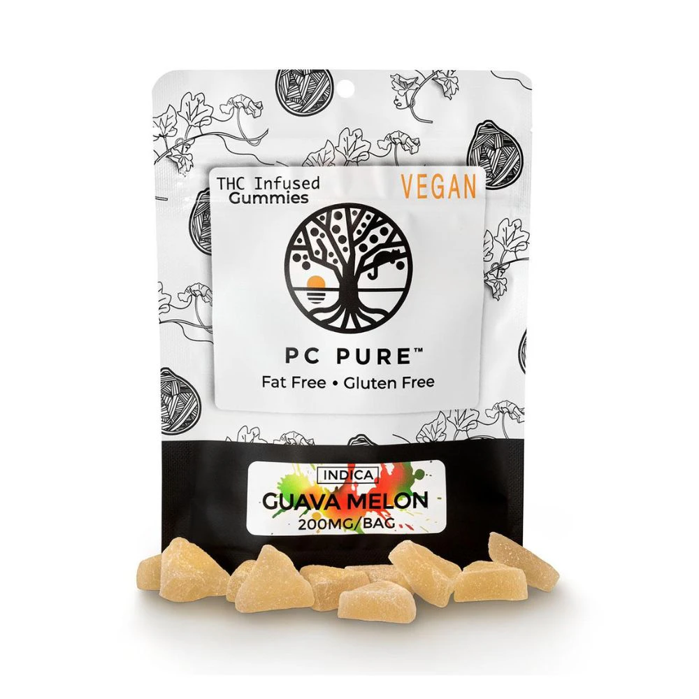 PC PURE - Guava Melon 200mg Gummies (10x20mg) - PC PURE Main Image