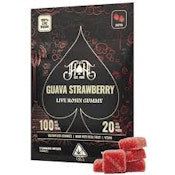 Heavy Hitter - Guava Strawberry Live Rosin Gummy - 100mg