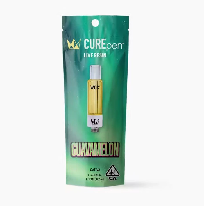 West Coast Cure - WEST COAST CURE: Guavamelon 1g Live Resin Vape Cart (S) Main Image