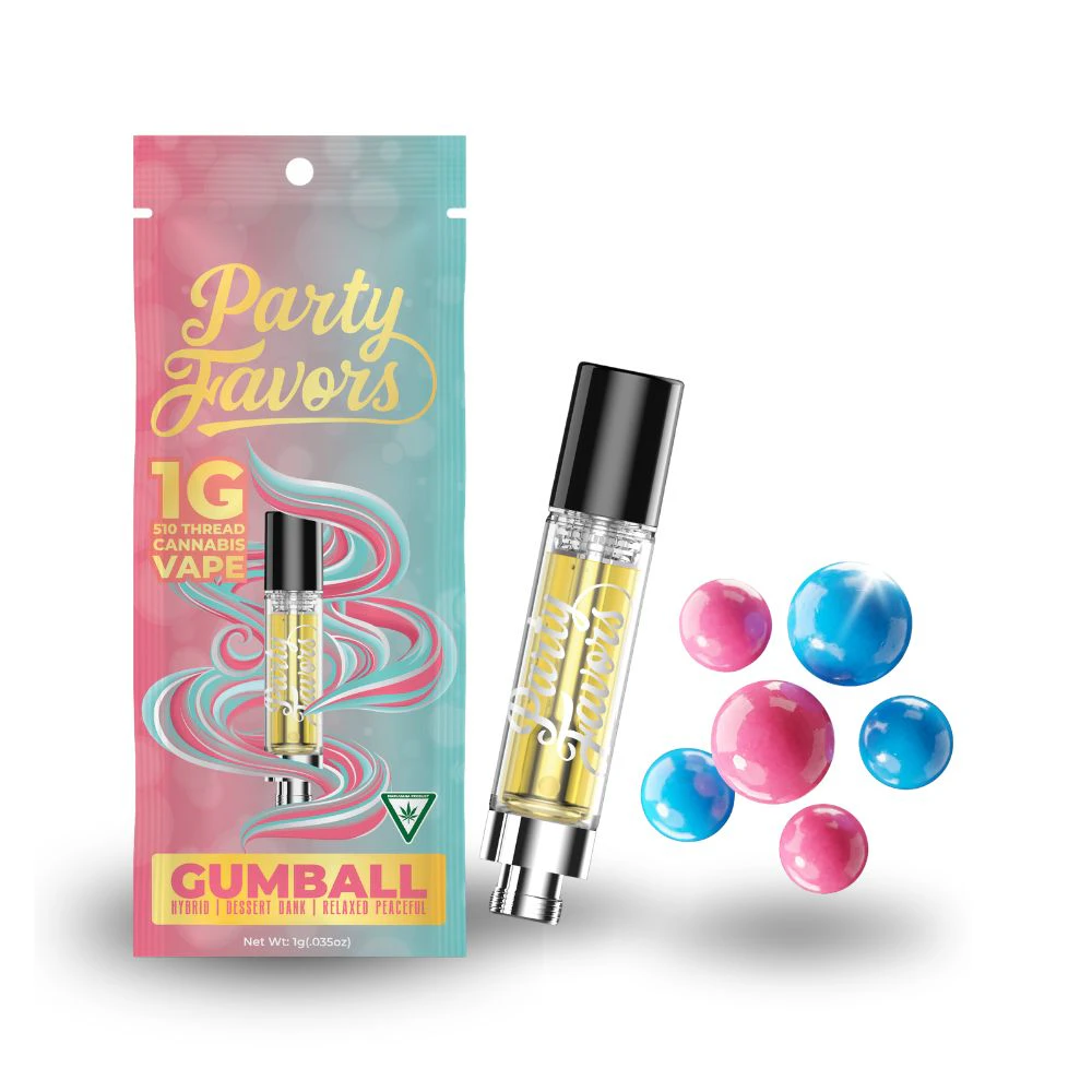 Party Favors - Rainbow Belt 1g Cartridge - PARTY FAVORS Main Image