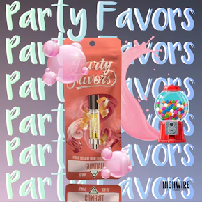 Party Favors Cart Gumball 1g