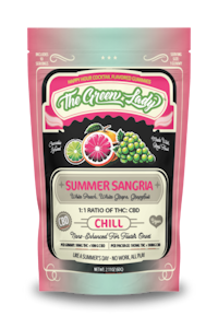 THE GREEN LADY - The Green Lady-Summer Sangria Gummies-10mg/10pack-100mg