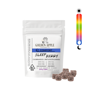 Golden Apple Cannabis Co. - Sleep Berry 5mg THC 5mg CBD 5mg CBN Gummies-10 Count