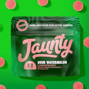 Jaunty - Sour Watermelon Relax - Gummy - 10 x 10mg