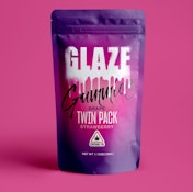 Glaze | Gummy | Twin Pk Strawberry/Grape | 100mg