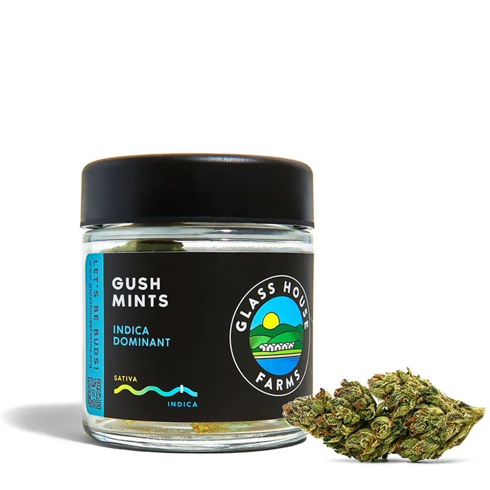 House Of Glass - Gush Mints - Jarred (Eighth) Main Image