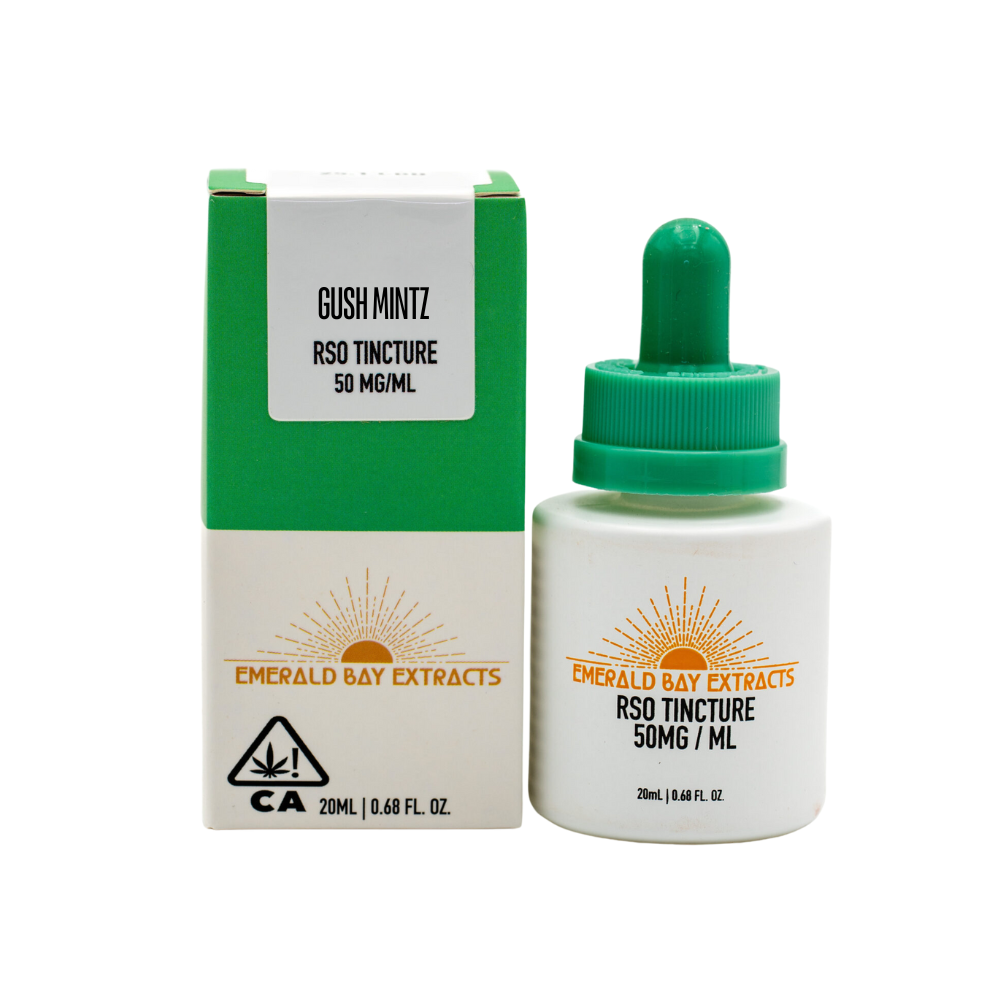 1046mg THC:CBD 1:1 Gush Mintz 20ml Tincture - Emerald Bay Wellness picture