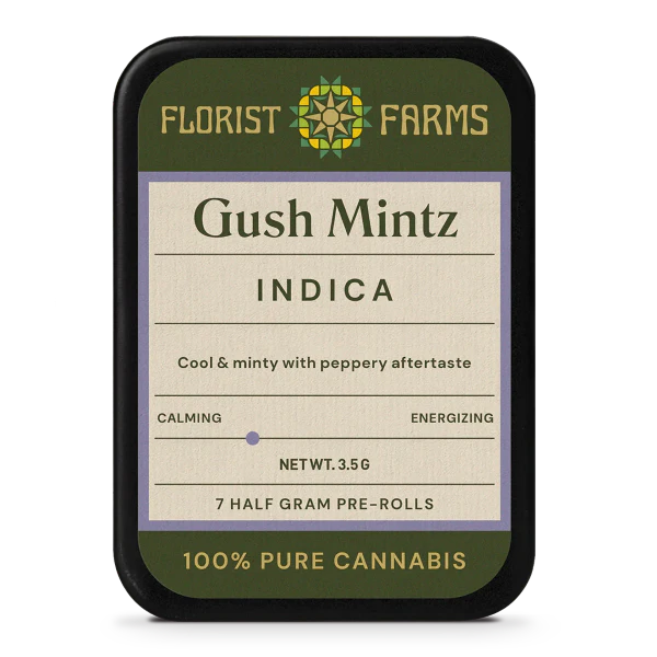 Florist Farms - Gush Mints | Pre-rolls | 0.5g 7-pack | Florist Farms Main Image