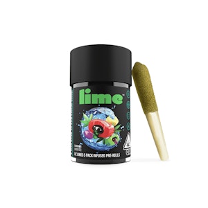 Lime - Lime Gushers Live Resin & Hash Infused Lil' Limes Mini Pre-Rolls 3.0g