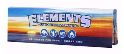 ELEMENTS: Ultra-Thin Rice Papers 1 1/4 - 50pk