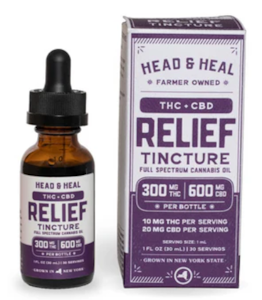 HEAD & HEAL - Relief | Tincture | 300mg | Head & Heal