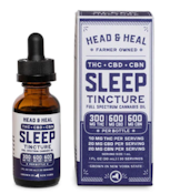 Sleep | 10mg THC | Tincture | 30ml | Head & Heal