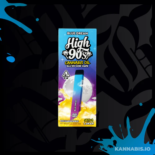 HIGH 90s - H90 - Blue Dream All-In-One Vape 1g Main Image