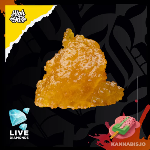 HIGH 90s - H90 - Watermelon Sherbert Live Diamonds 1g Main Image