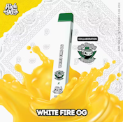 HIGH 90'S: White Fire OG 1g Disposable Vape (I)