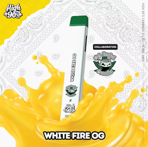 High 90's - HIGH 90'S: White Fire OG 1g Disposable Vape (I)