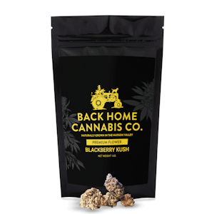 Back Home Cannabis Company - Back Home Cannabis Company - Blackberry Kush - 14g - Flower
