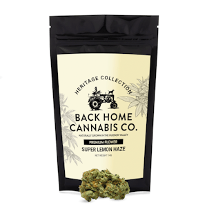 Back Home Cannabis Company - Back Home Cannabis Company - Super Lemon Haze - 14g - Flower