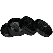 Aluminum Grinder Black 4pc 2.5"