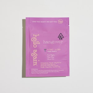 HELLO AGAIN - 2pk - Hangover - 4:3 (THC:CBD) - Hello Again