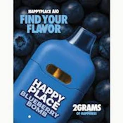 HAPPY PLACE | BLUEBERRY BOMB - AIO | CARTRIDGE | 2G