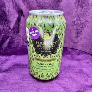 Quality High - Tangy Lime Sparkling Water 12oz