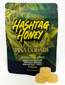 PINA COLADA LIVE RESIN GUMMIES - HASHTAG HONEY - 100mg