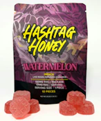 WATERMELON LIVE RESIN GUMMIES - HASHTAG HONEY - 100mg