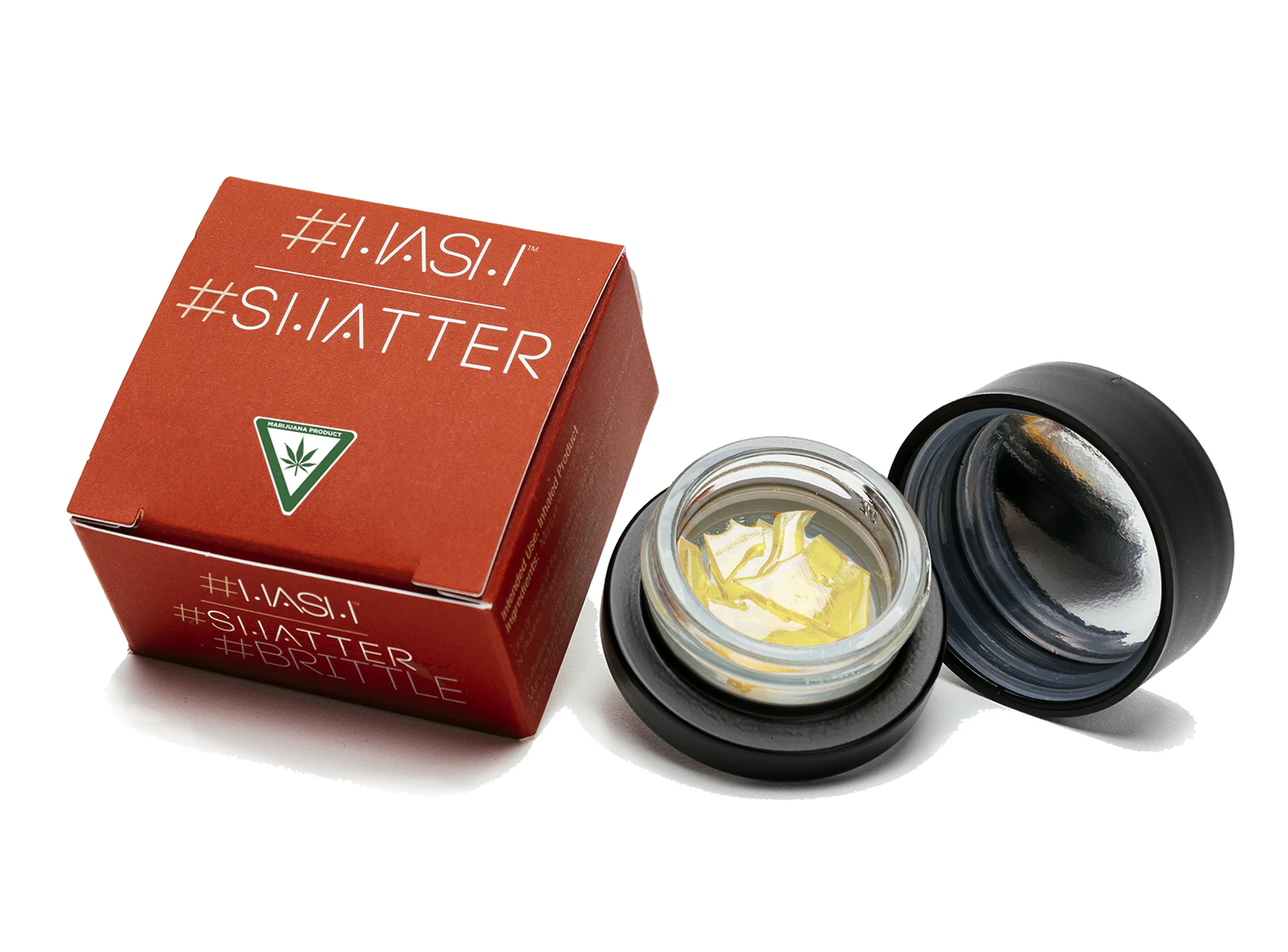 LivWell Enlightened Health - #HASH - Mandarin Confectionery Shatter - 1g Main Image