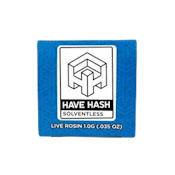 HAVE HASH - Z Cold Cure Rosin 1g