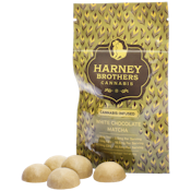 Harney Brothers | Edible | White Chocolate Matcha Chocolates | 5-pack | 12.5mg