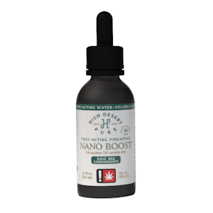 HIGH DESERT PURE - Nano Blend Tincture - Mango Pineapple 1:1 THC:CBD 700mg - High Desert Pure