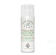 High Desert Pure | Ginger Lime Lotion | 1:1 THC:CBD | 1500mg
