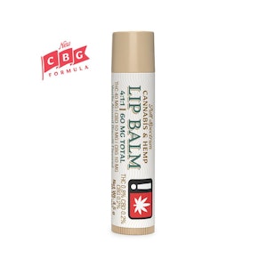 HIGH DESERT PURE - Vanilla Almond Biscotti Lip Balm, 1:2:1 THC:CBD:CBG
