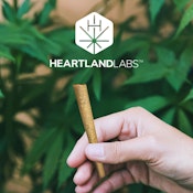 HEARTLAND LABS - SUPER BUFF CHERRY HASH INFUSED 0.5 GRAM PRE-ROLL