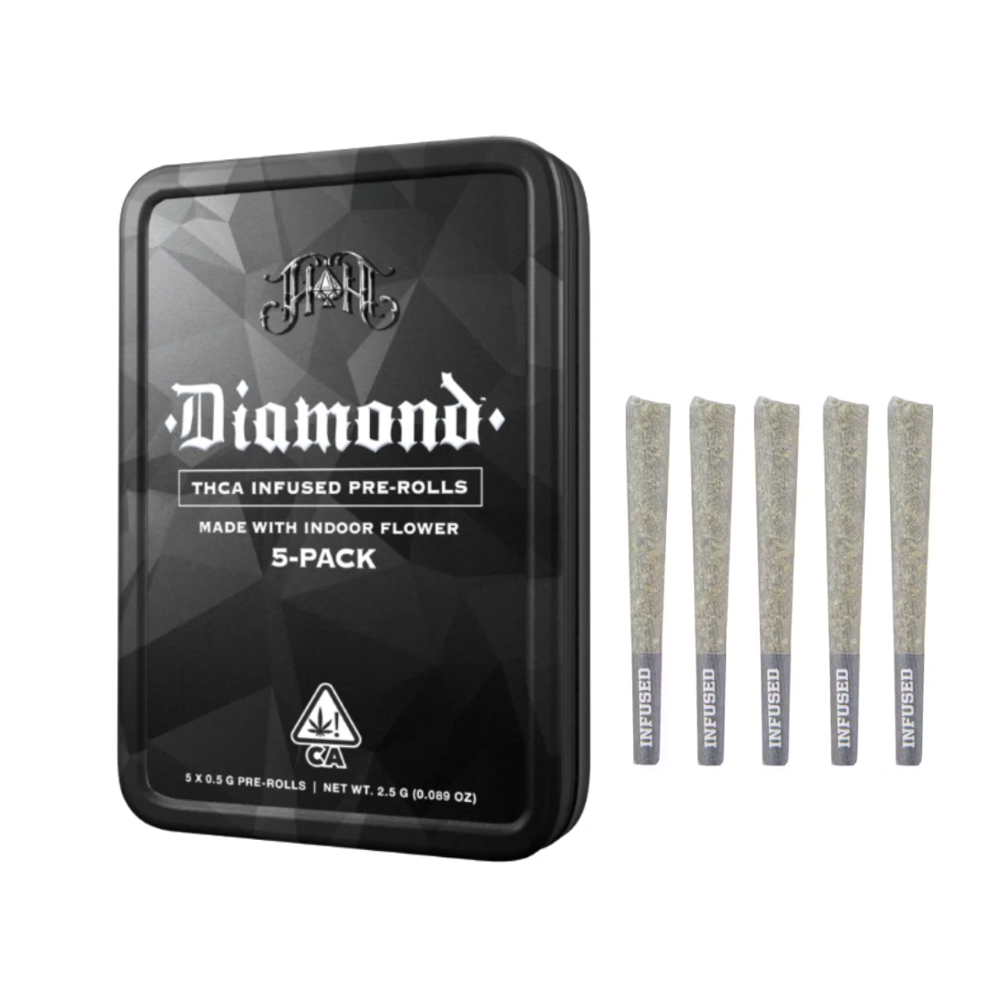 Heavy Hitters - HEAVY HITTERS | LEMONBERRY LANTZ - INFUSED 5PK | PREROLL | 2.5G Main Image