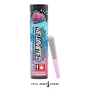 Hellavated Raspberry Blitz 5pk Infused Pre-Roll 0.5g