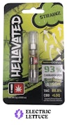Hellavated Strainz Durban Poison Cartridge 1g