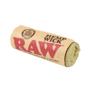 RAW - 20FT HEMP WICK - RAW