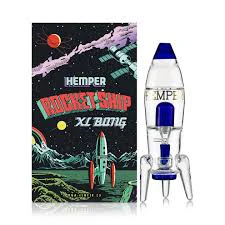 HEMPER - HEMPER | ROCKET SHIP BONG XL - BLUE | ACCESSORIES Main Image