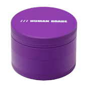 4 PIECE GRINDER - PURPLE COATED ALUMINUM 2.5" - HUMAN GRADE