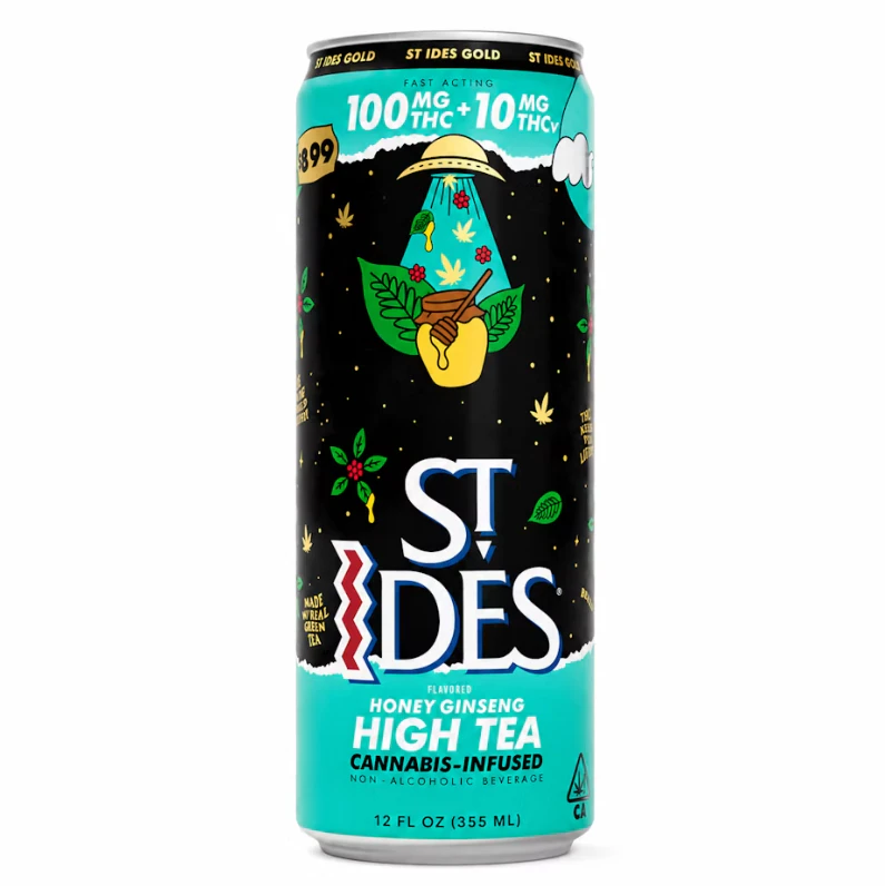 ST IDES - THCV HONEY GINSENG GREEN TEA 100MG - ST. IDES Main Image
