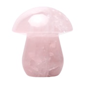 ROSE QUARTZ SHROOM PIPE - ASTRAL PROJECT