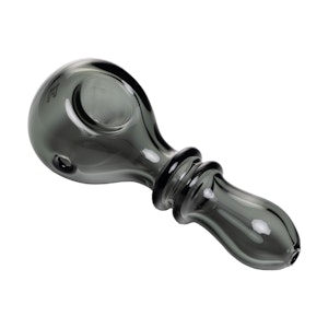 Human Grade - Double Ring Spoon Pipe - Smoke