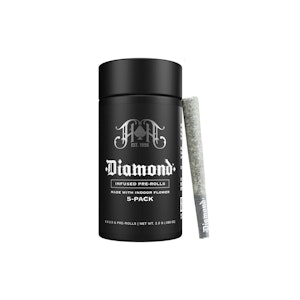 Heavy Hitters - Heavy Hitters - 2.5g - 5ct Diamond Pre Rolls - Dutch Treat