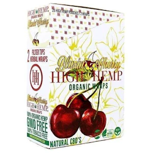 Clix2Buy - Accessory - High Hemp Organic Wraps Blazing Cherry